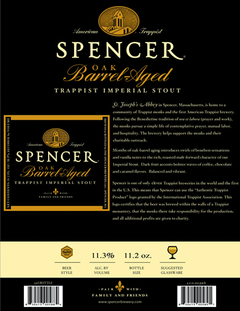 Spencer OBA Trappist Imperial Stout Sell Sheet 1